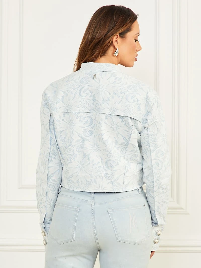 Glam Romantica Denim Jacket