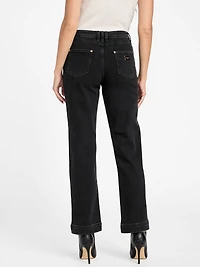Doris Straight-Leg Denim Pant