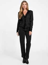 Doris Straight-Leg Denim Pant