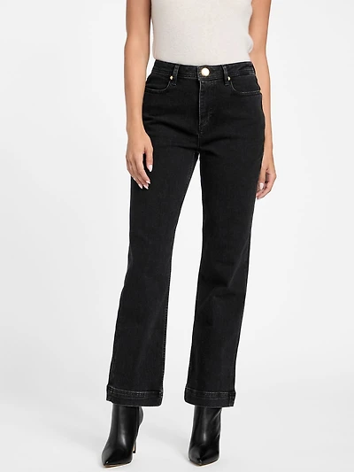 Doris Straight-Leg Denim Pant