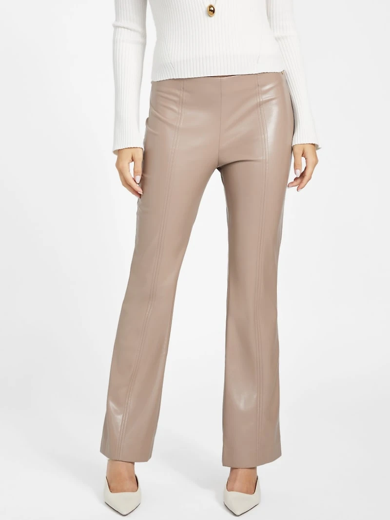 Gladys Faux-Leather Skinny Pant