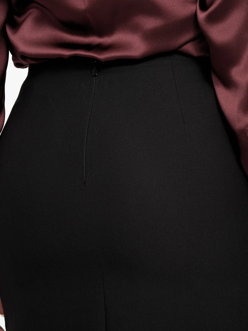 Dalia Buttons Midi Skirt