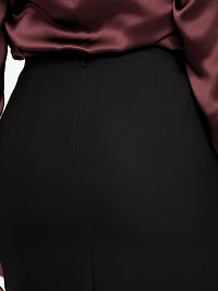 Dalia Buttons Midi Skirt