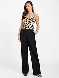 Sierra Animal Print Top