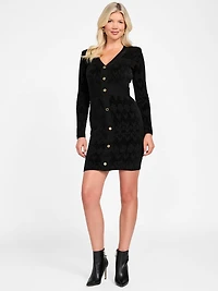 Marciano monogram sweater dress