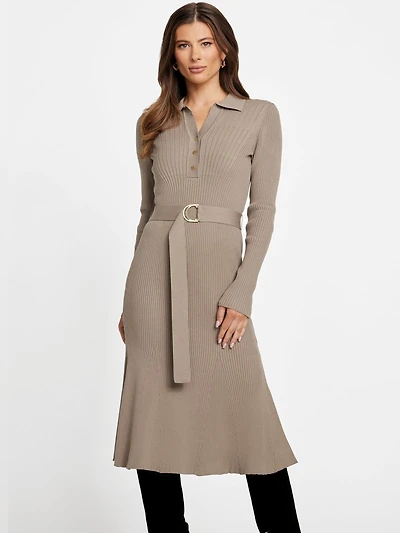 Agathe Polo Sweater Dress