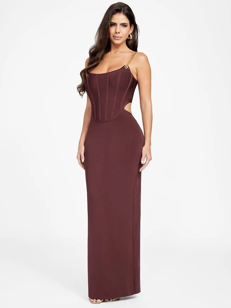 Aisha Corset Maxi Dress