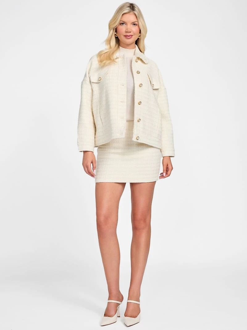 Eco Sue Oversized Tweed Jacket
