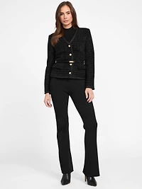Eco Sue Belted Bouclé Blazer