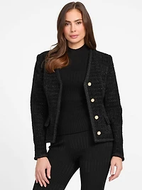 Eco Sue Belted Bouclé Blazer