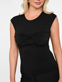 Eco Amelia Twist-Front Top