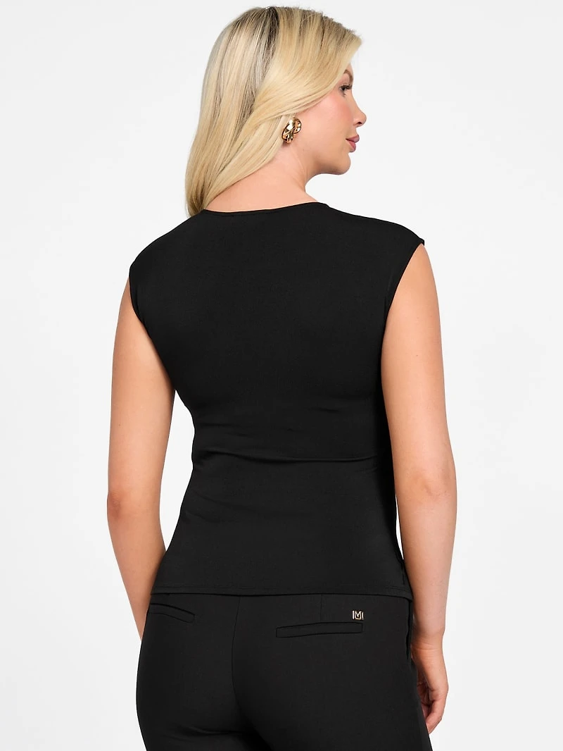 Eco Amelia Twist-Front Top