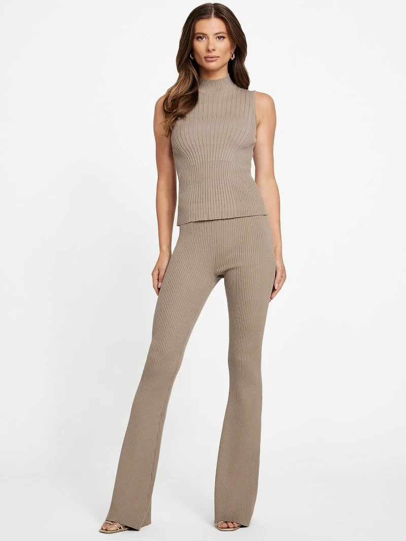 Agathe Mock Neck Sweater Top