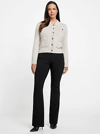 Afrah Pockets Cardigan Sweater