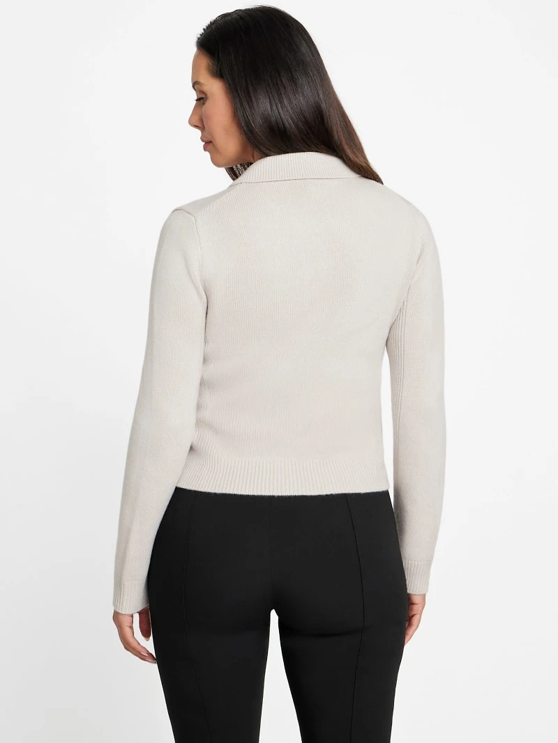 Afrah Pockets Cardigan Sweater
