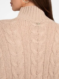 Aida Maxi Cable-Knit Sweater