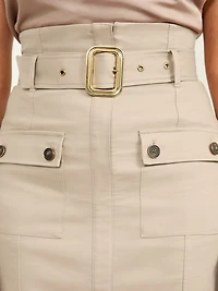 Cindy Belted Cargo Skirt