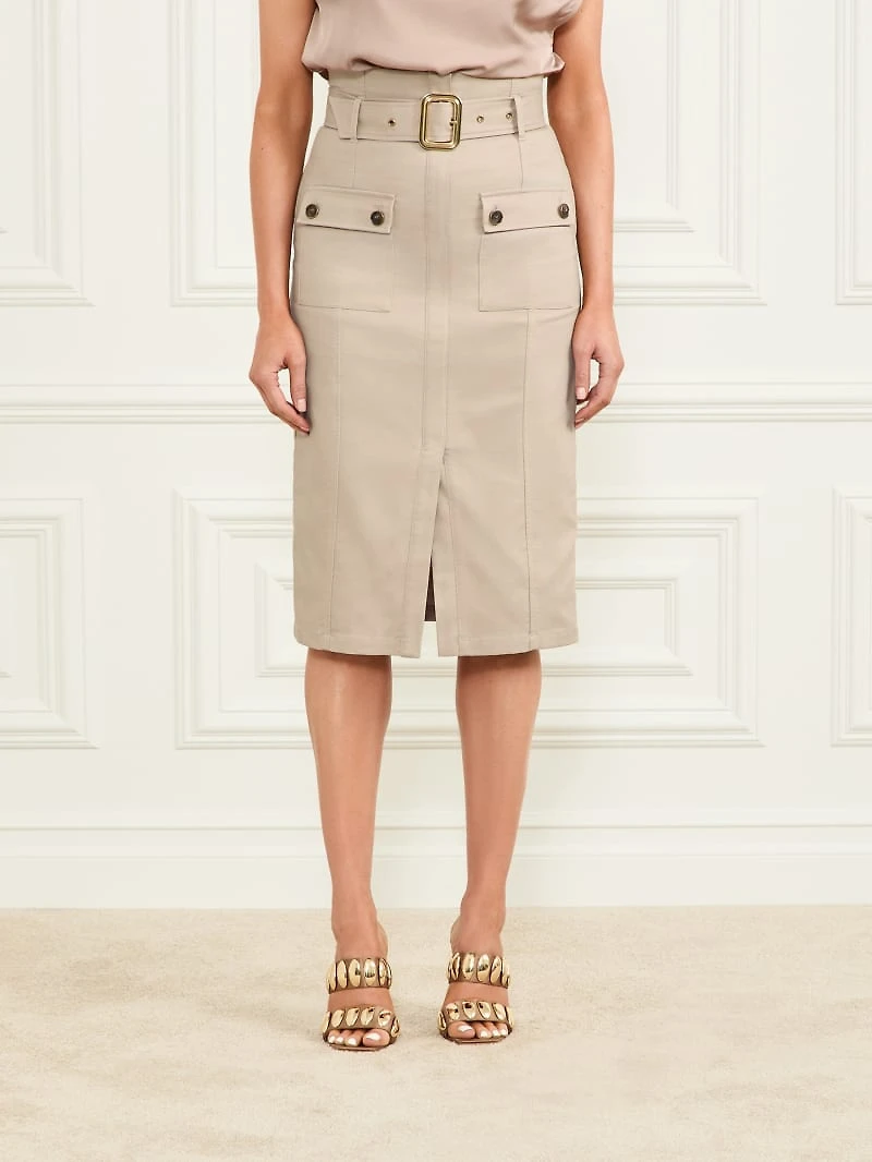 Cindy Belted Cargo Skirt