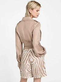 Dorian Wrap Blouse