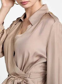 Dorian Wrap Blouse