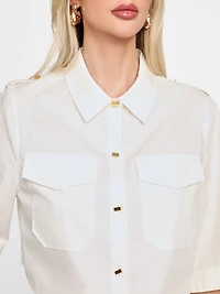 Pat Crop Shirt
