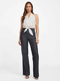 Pat Tie-Front Top