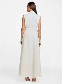 Eco Greta Linen-Blend Maxi Dress