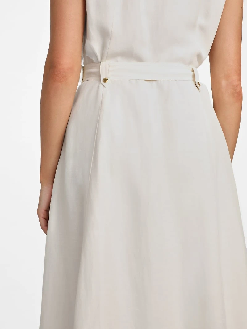 Eco Greta Linen-Blend Maxi Dress