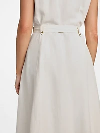Eco Greta Linen-Blend Maxi Dress