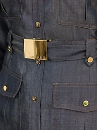 Eco Carla Safari Denim Dress