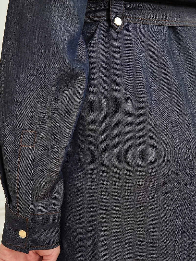 Eco Carla Safari Denim Dress