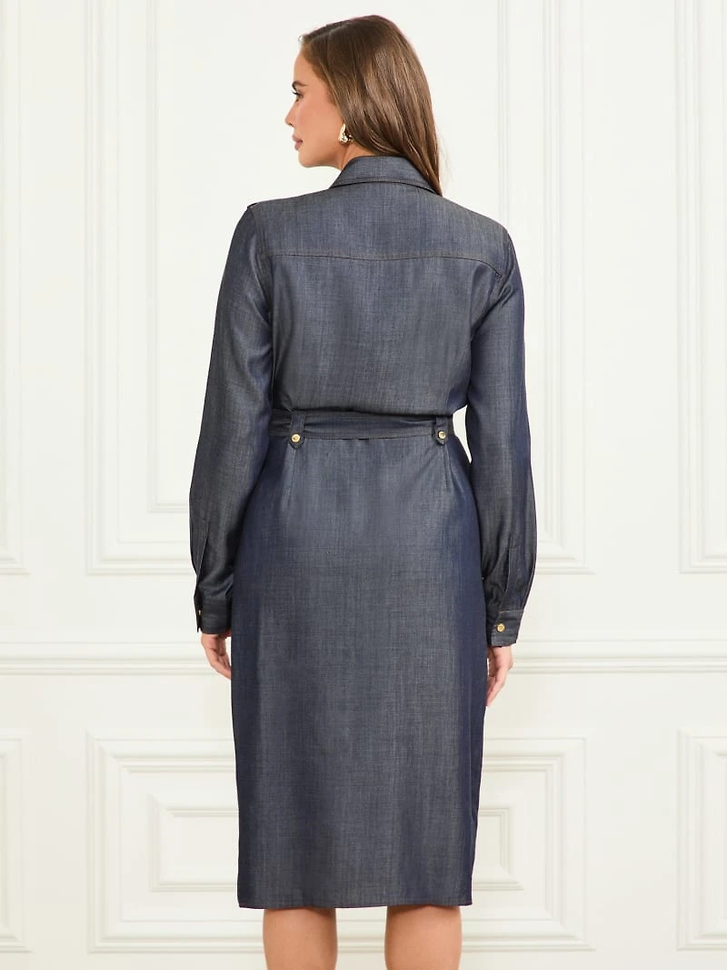 Eco Carla Safari Denim Dress