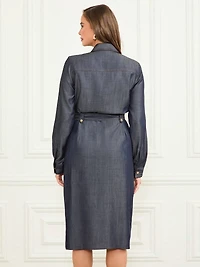 Eco Carla Safari Denim Dress