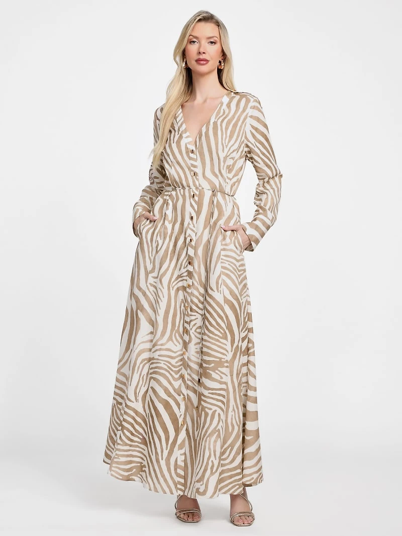 Eco Giselle Printed Maxi Dress