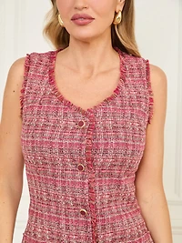 Eco Claudia Tweed Dress