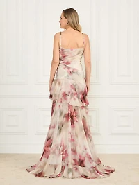 Eco Kendall Printed High-Low Dress