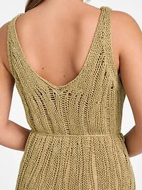 Lucky Lurex Net Maxi Dress