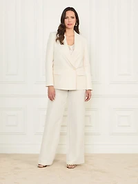 Eco Greta Linen-Blend Blazer