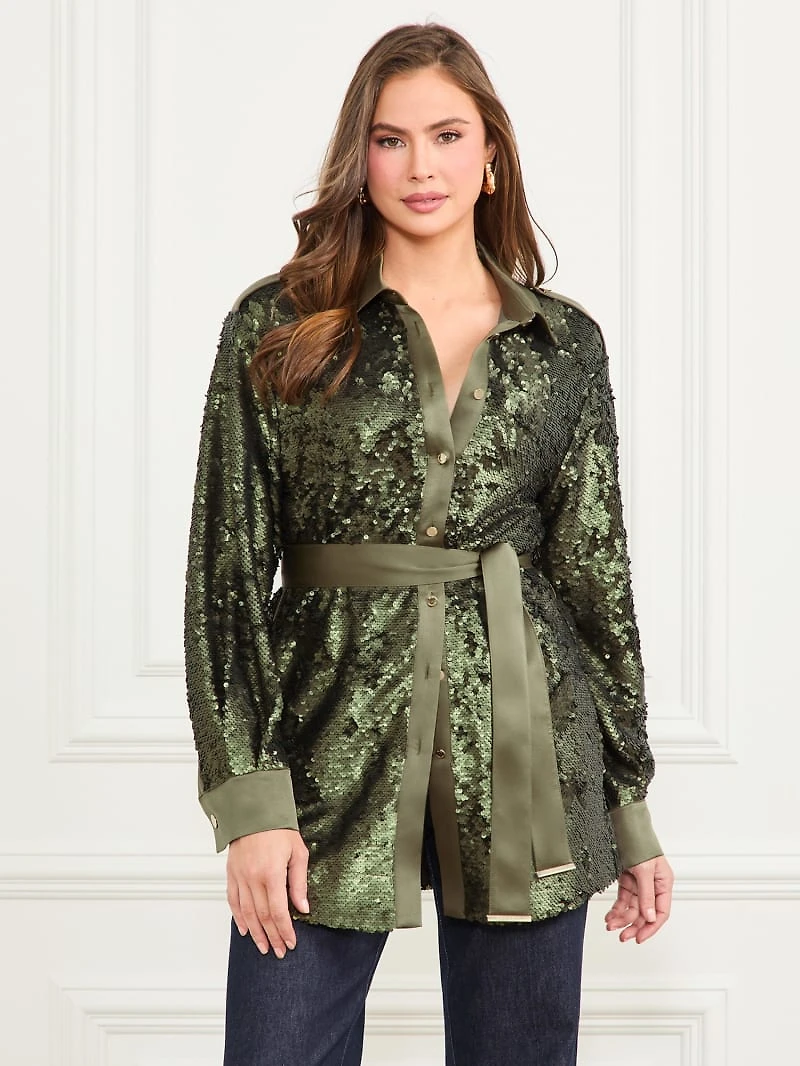 Kaia Sequin Shacket