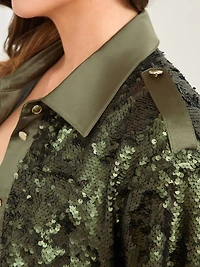 Kaia Sequin Shacket