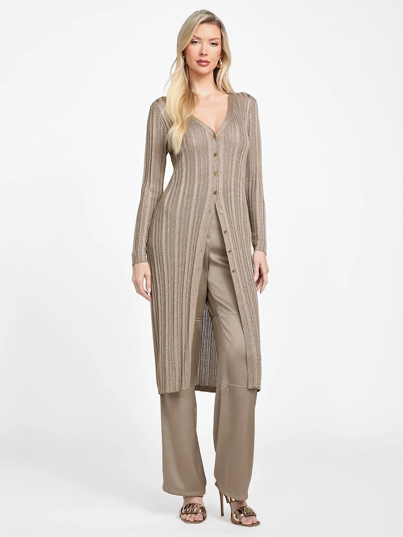 Gia Lurex Long Cardigan
