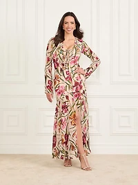 Iris Printed Maxi Dress