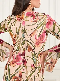 Iris Printed Maxi Dress