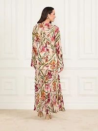 Iris Printed Maxi Dress