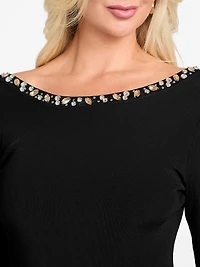 Lauren Embellished Bandage Dress