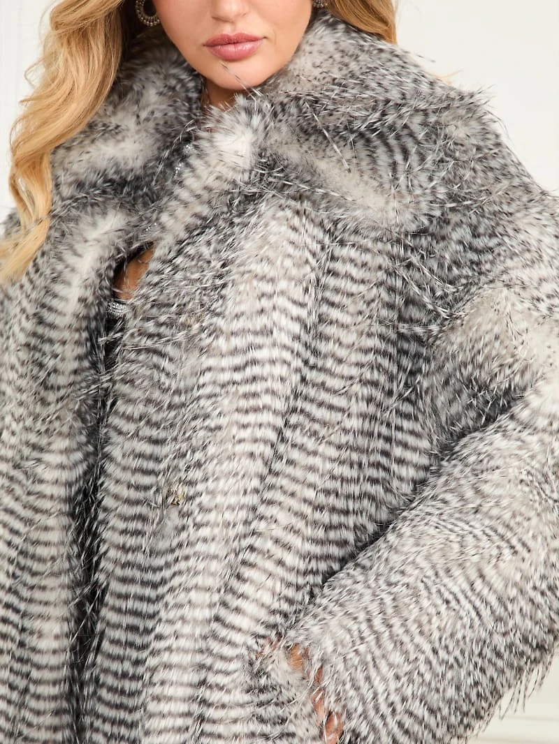 Jeannette Faux-Fur Coat