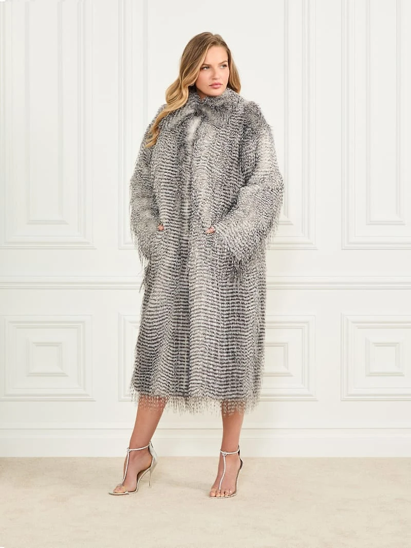 Jeannette Faux-Fur Coat