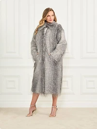 Jeannette Faux-Fur Coat