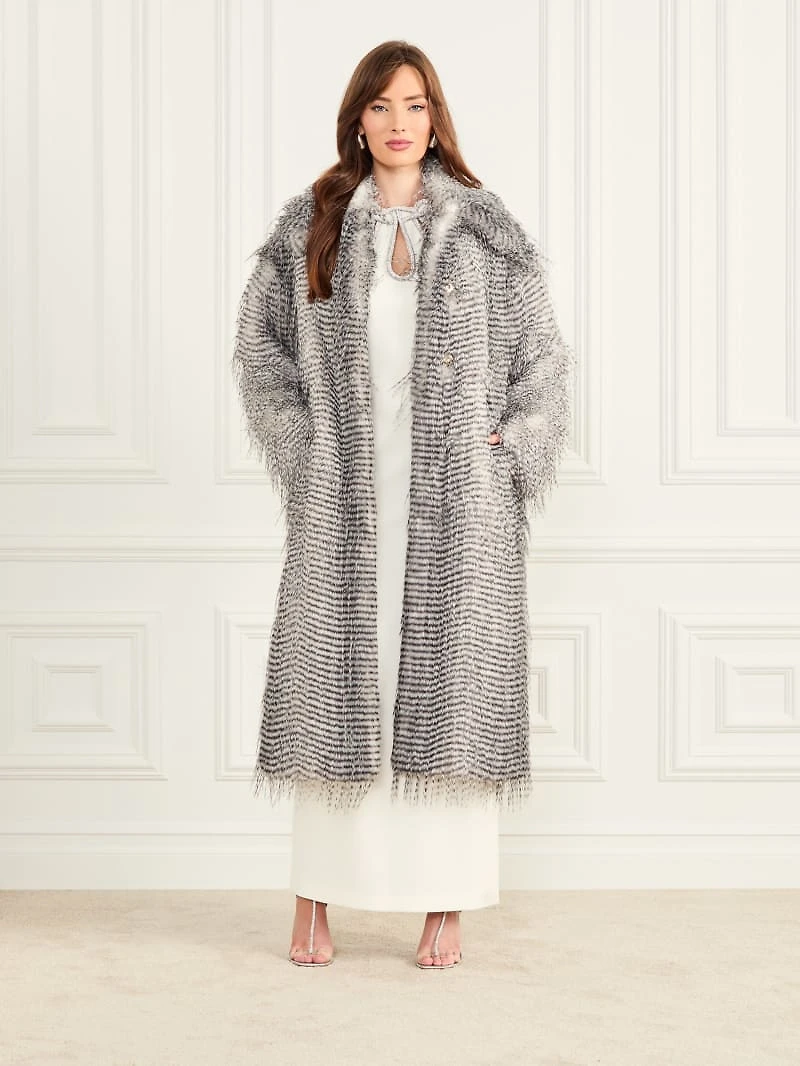 Jeannette Faux-Fur Coat