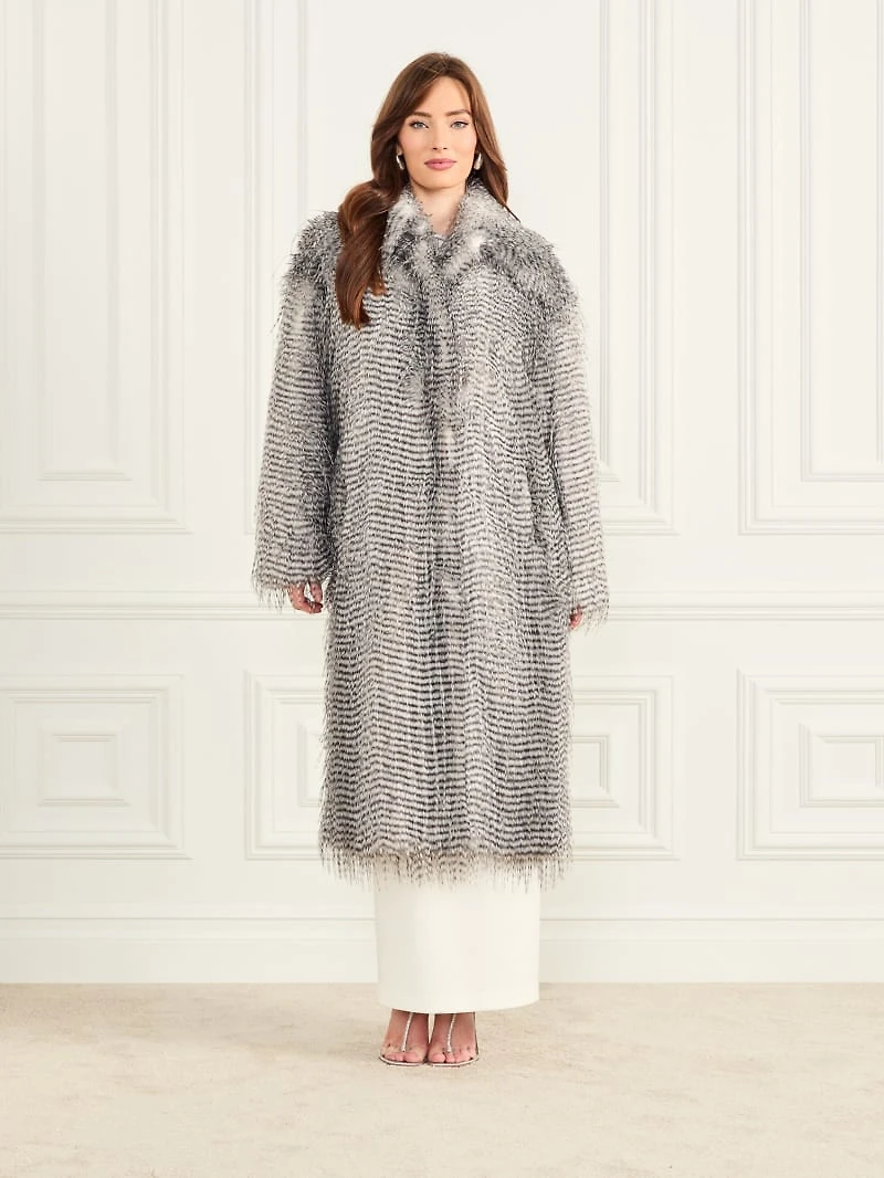 Jeannette Faux-Fur Coat